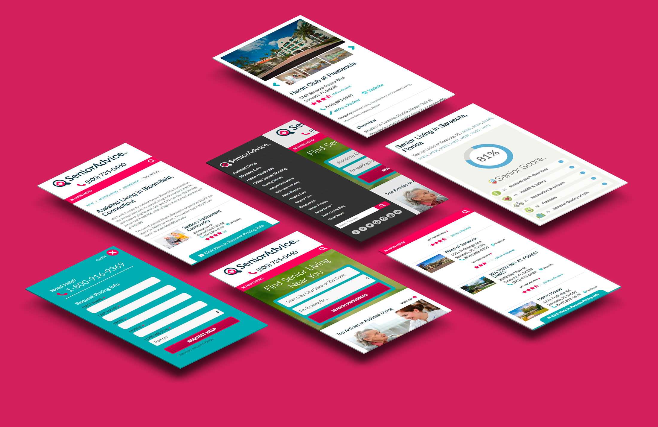 Senior-app-screens-mock